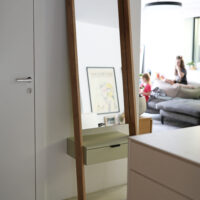 Konsola z lustrem FINKA