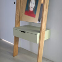 Konsola z lustrem FINKA