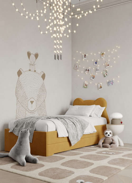 Podwójne łóżko DOUBLE BED Miś Teddy