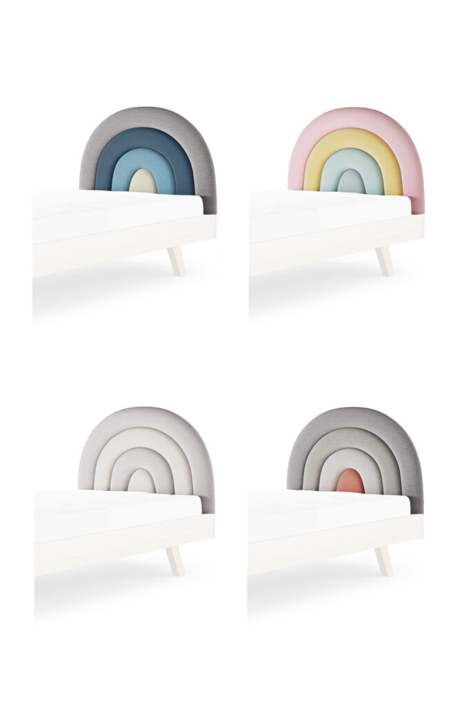 Tapicerowany zagłówek Tęcza Rainbow