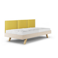 Łóżko z panelami ściennymi SOFA LEGS BASIC