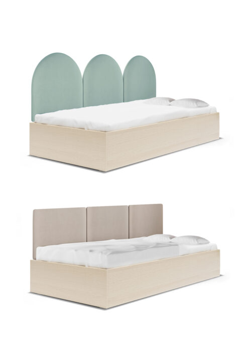 Łóżko z panelami ściennymi SOFA BOX BASIC Łóżko z panelami ściennymi SOFA BOX BASIC