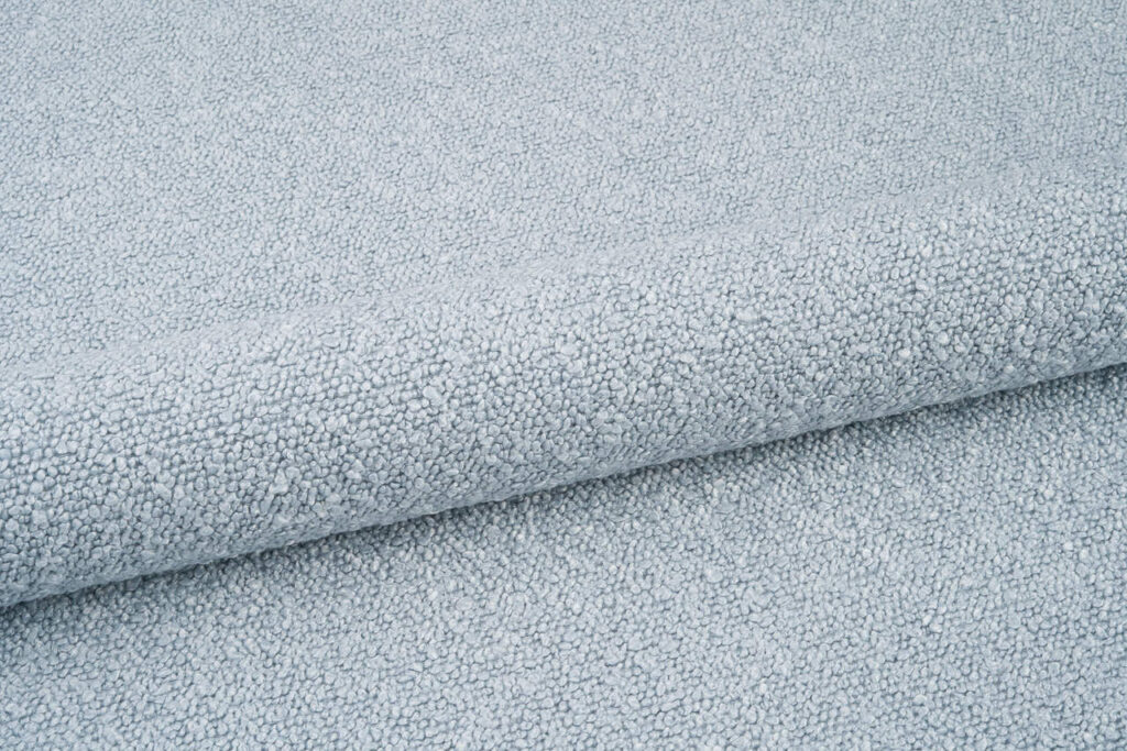 Okazja! Łóżko błękitne chmurka 90x200cm, tkanina BUKLE