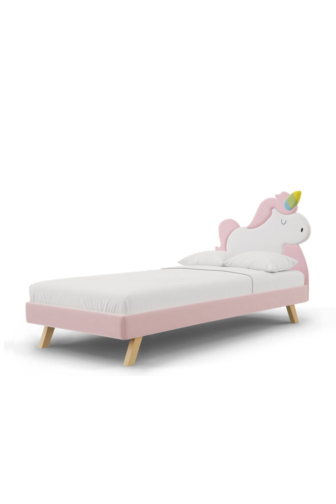 Łóżko jednorożec UNICORN LEGS TEXTI