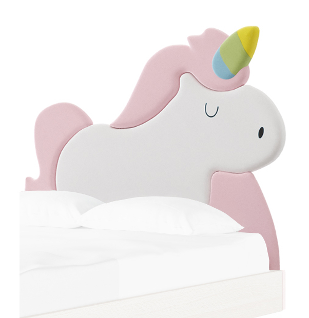 Łóżko z podwójnym spaniem DOUBLE BED jednorożec Unicorn