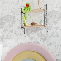 Łóżko z dodatkowym materacem Tęcza DOUBLE BED