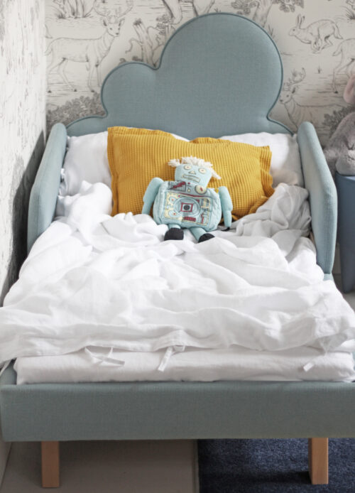 Łóżko dziecięce CHMURKA CLOUD LEGS TEXTI