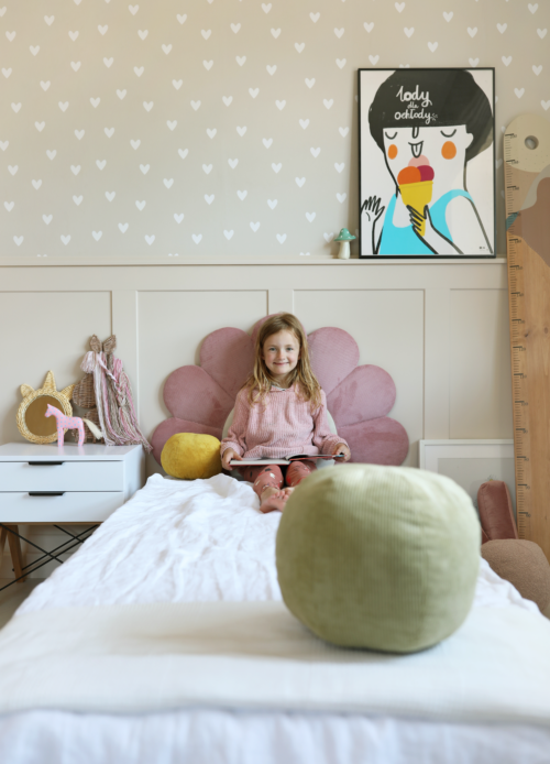 Łóżko dziecięce STOKROTKA DAISY LEGS TEXTI