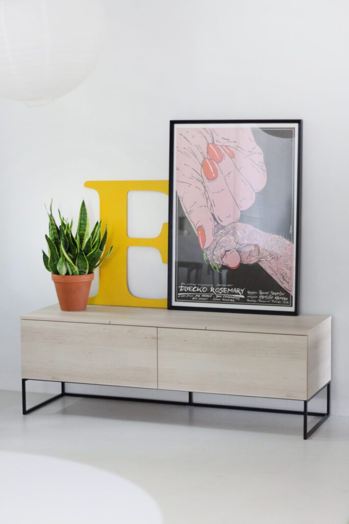 Okazja! Szafka telewizyjna z szufladami LOFTA loftowa OD RĘKI