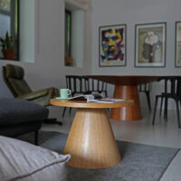 Okrągły stolik kawowy MINI RUNDA