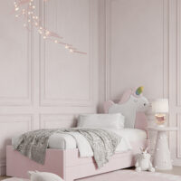 Łóżko z podwójnym spaniem DOUBLE BED jednorożec Unicorn