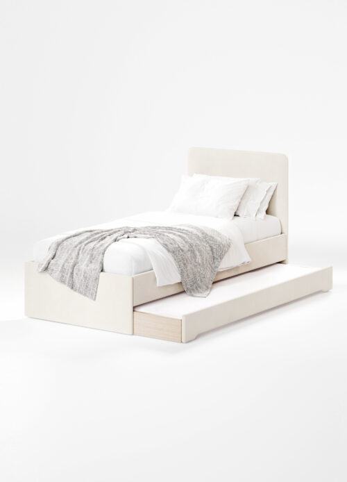 Łóżko z wysuwanym spaniem DOUBLE BED Redu