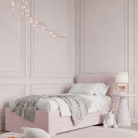 Łóżko z podwójnym spaniem DOUBLE BED jodełka Stitch