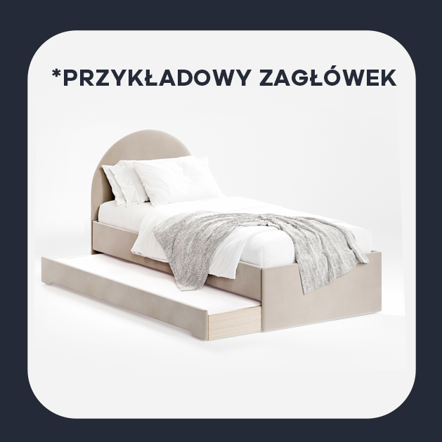 Łóżko z podwójnym spaniem DOUBLE BED jednorożec Unicorn