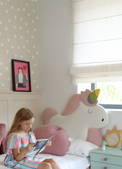 Łóżko z podwójnym spaniem DOUBLE BED jednorożec Unicorn