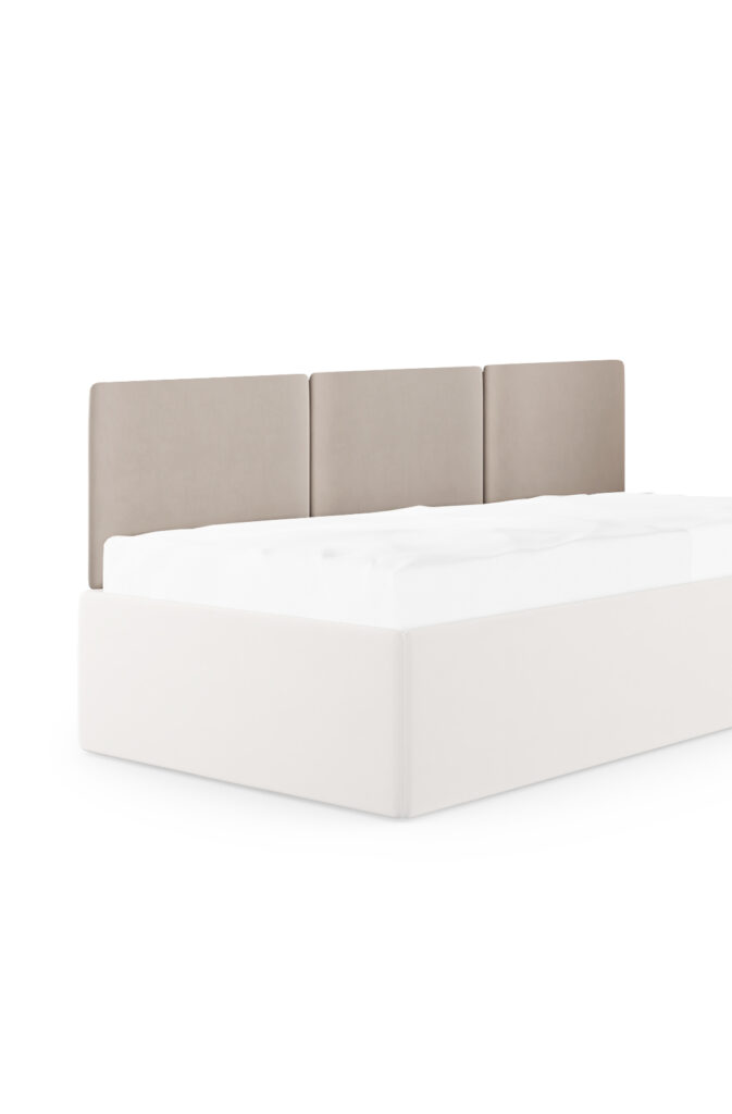 Prostokątne tapicerowane panele ścienne REDU