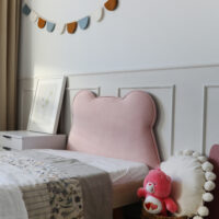 Okazja! Różowe łóżko REDU KIDS LEGS TEXTI