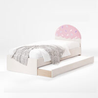 Dwuosobowe łóżko Confetti DOUBLE BED jak lodowy deser