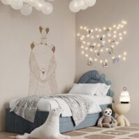 Podwójne łóżko dinozaur DOUBLE BED DINO