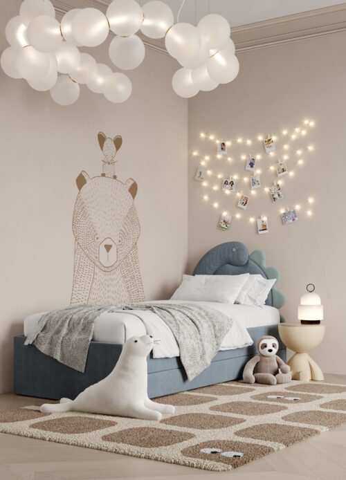 Podwójne łóżko dinozaur DOUBLE BED DINO