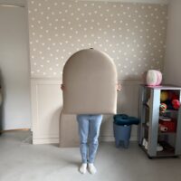 Okazja! Zestaw brązowych paneli ściennych PILLE OD RĘKI