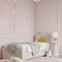 Łóżko stokrotka z podwójnym spaniem DOUBLE BED DAISY