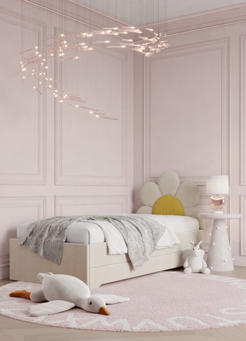 Łóżko stokrotka z podwójnym spaniem DOUBLE BED DAISY