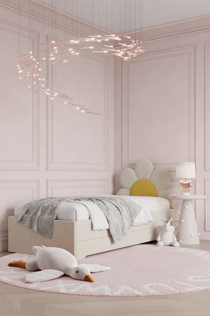 Łóżko stokrotka z podwójnym spaniem DOUBLE BED DAISY