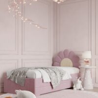 Łóżko stokrotka z podwójnym spaniem DOUBLE BED DAISY