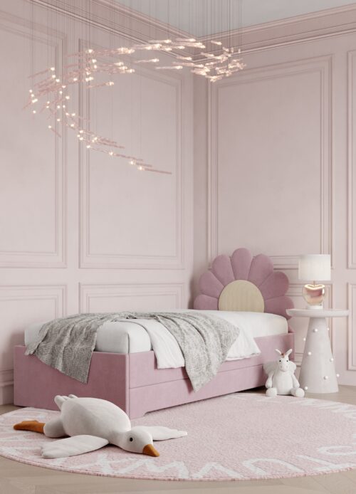 Łóżko stokrotka z podwójnym spaniem DOUBLE BED DAISY