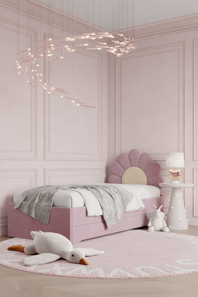 Łóżko stokrotka z podwójnym spaniem DOUBLE BED DAISY