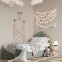 Podwójne łóżko dinozaur DOUBLE BED DINO