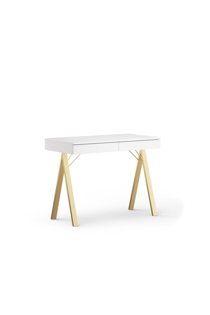 Białe biurko VEE