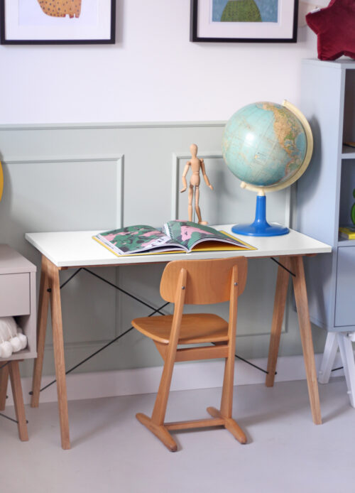 Białe biurko KIDS SLIM