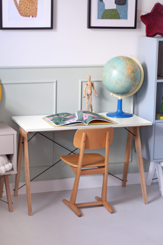 Białe biurko KIDS SLIM