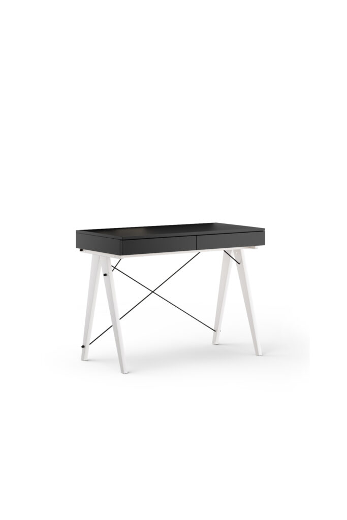 Czarne biurko dla dziecka BASIC