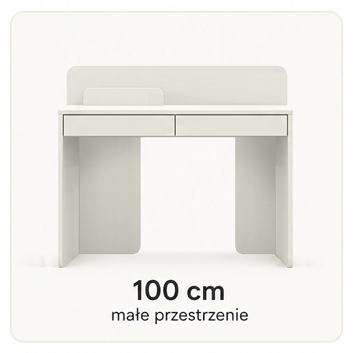 100 x 60 cm – kompaktowe i idealne do wnęk