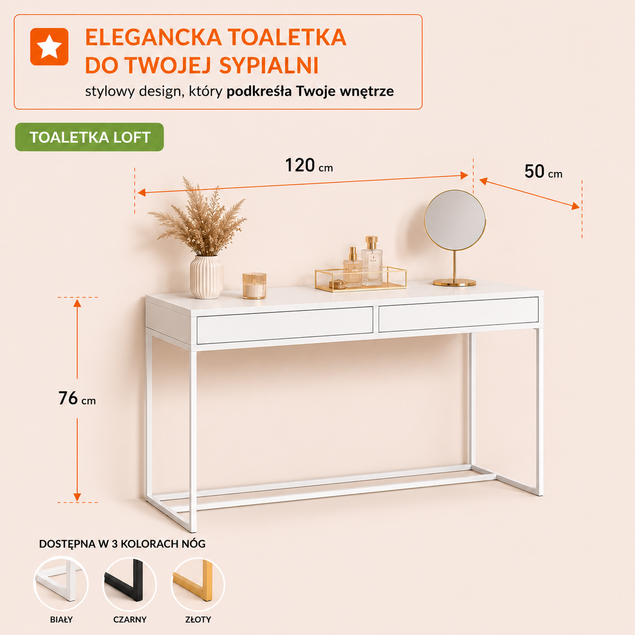 Toaletka LOFTA